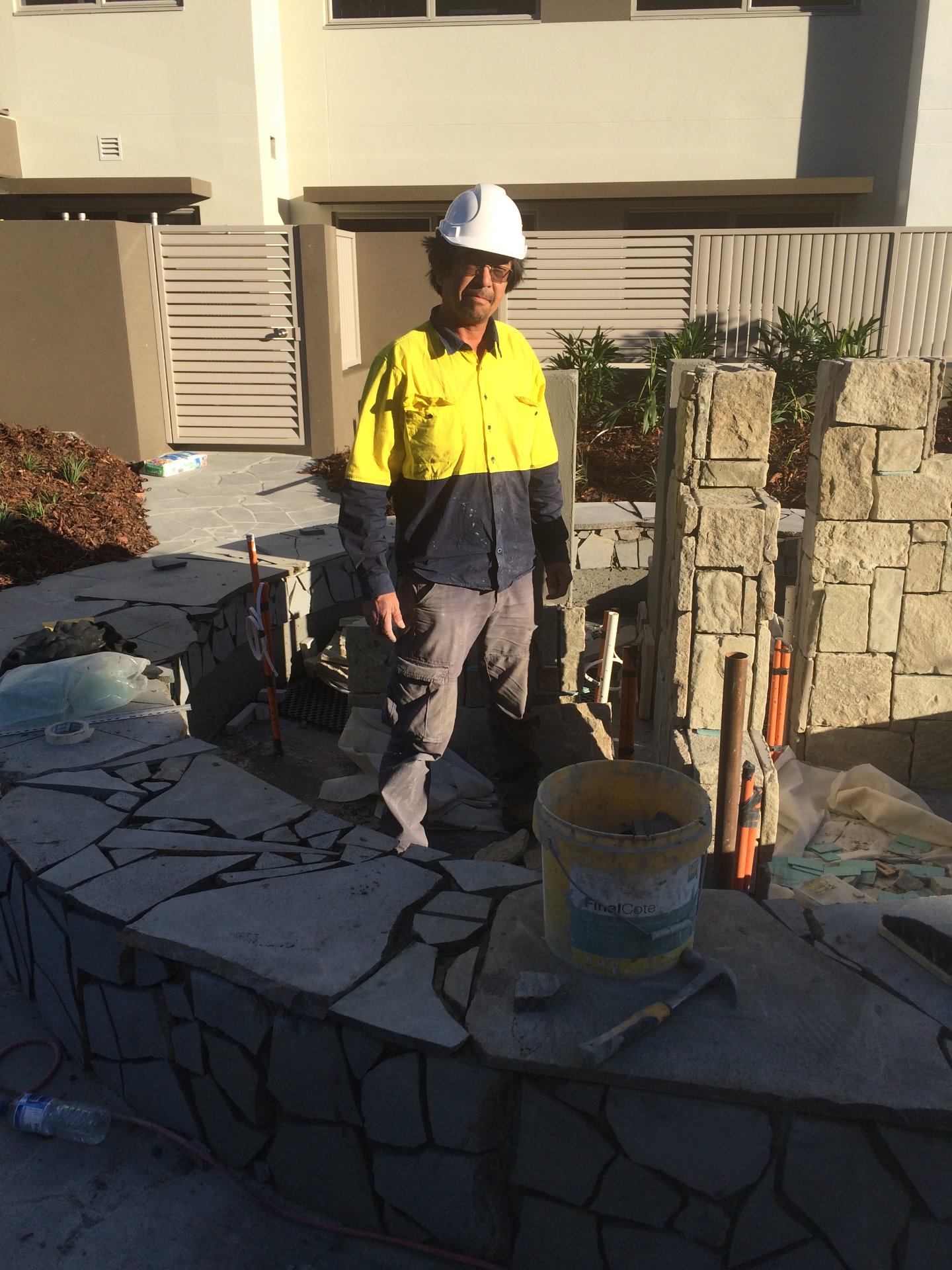 A tradie's look!